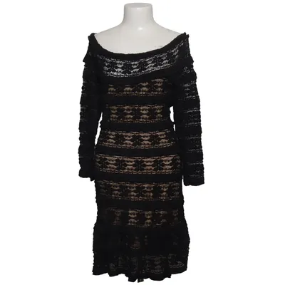 Robe (Noir, Beige) de Studio M Coton, Élasthane, Polyamide, Viscose