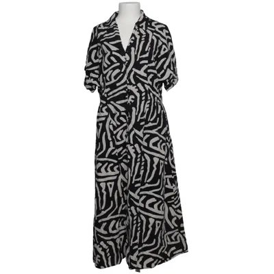 Shirt dress (Black, White) from Primark Cotton, Linen, Viscose