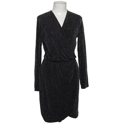 Wrap dress (Black) from Pretty Body Elastane, Polyester