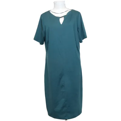 Klänning (Grön) från Charles Vögele Elastan, Polyester, Viskos