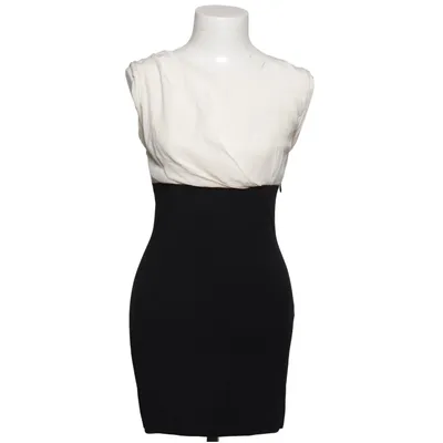 Jurk (Wit, Zwart) van Sandro Elastaan, Polyamide, Zijde, Viscose