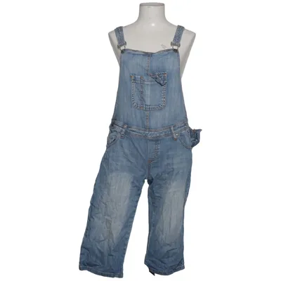 Hängselbyxor (Blå) från Nice Denim Bomull, Elastan
