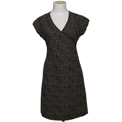 Klänning (Svart, Vit, Flerfärgad) från King Louie Elastan, Viskos