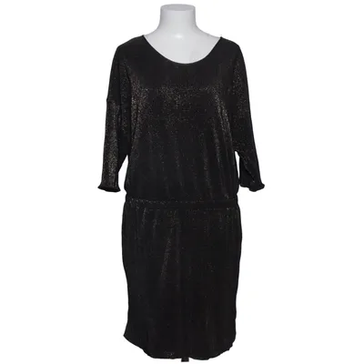 Klänning (Svart, Guldfärgad) från True Spirit Polyester