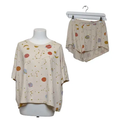 Pyjamas (Beige, Flerfärgad) från Monki