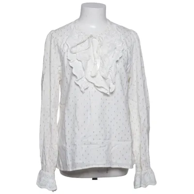 Blus (Vit, Guldfärgad) från Summum Woman