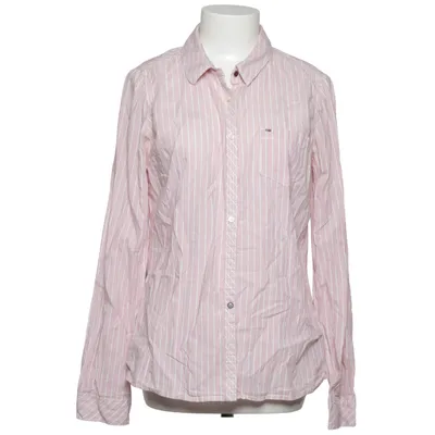 Hemd (Pink, Weiß) von Hilfiger Baumwolle