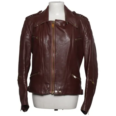Veste de motard (Marron) de PAKO Cuir