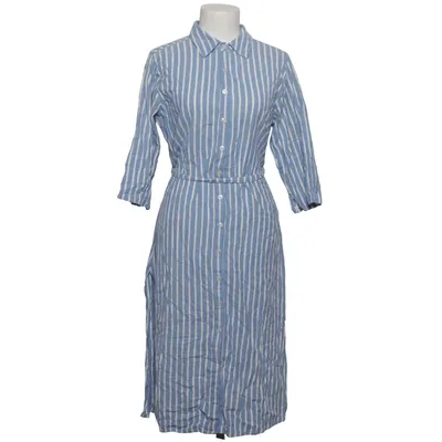 Blusenkleid (Blau, Weiß) von Karisma Baumwolle