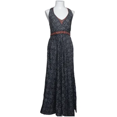 Robe longue (Noir, Blanc) de Aller Simplement Polyester