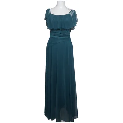Evening gown (Blue) Elastane, Polyester