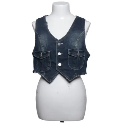 Jeansväst (Blå) från Romwe Bomull, Elastan, Polyester, Viskos