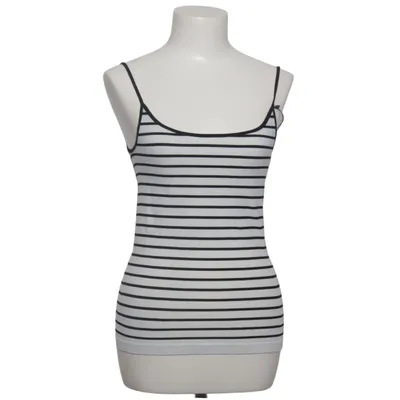 Tank­top (Weiß, Schwarz) von Dissimio Elasthan, Polyamid