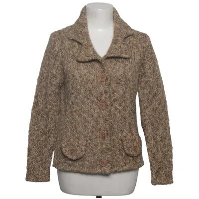 Cardigan (Beige, Brown) from Viento Acrylic, Mohair, Polyester