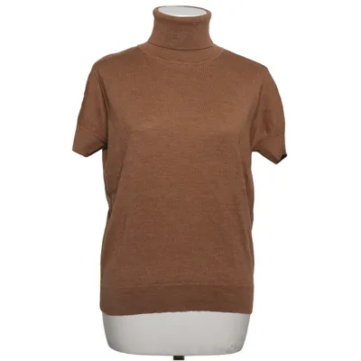 Rollkragenpullover (Braun) von Hessnatur Wolle