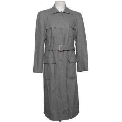 Manteau (Gris) de Angelia L Polyester, Laine