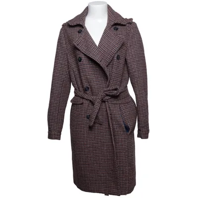 Coat (Brown, Blue) from DI - BYE Acrylic, Polyester, Wool