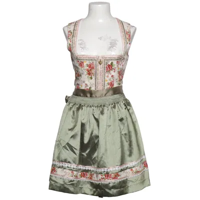 Dirndl (Groen, Wit, Meerkleurig) van Krüger Madl Katoen, Polyester