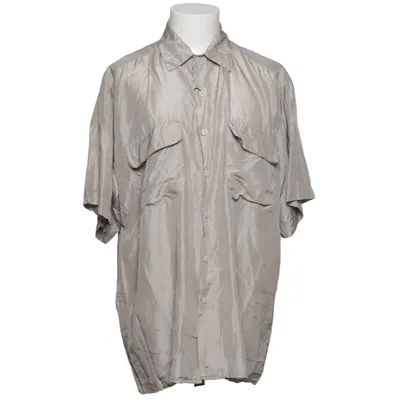 Korte mouwen shirt (Beige) van Carolina Zijde