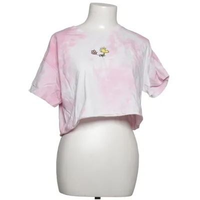 T-shirt (Rose, Blanc) de Pull & Bear