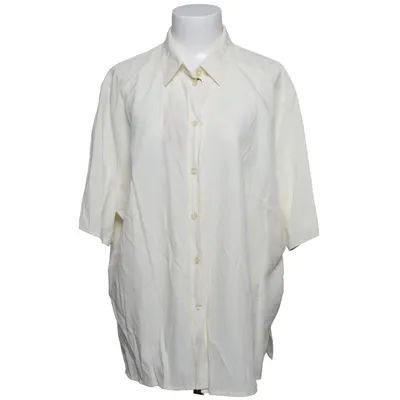 Chemise à manches courtes (Jaune) de C&A Polyester, Viscose