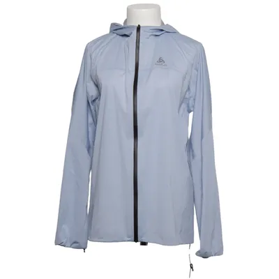 Rain jacket (Blue) from Odlo Elastane, Polyamide, Polyester