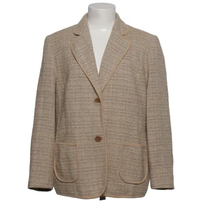Blazer (Beige) de Amalfi Polyamide, Polyester, Laine