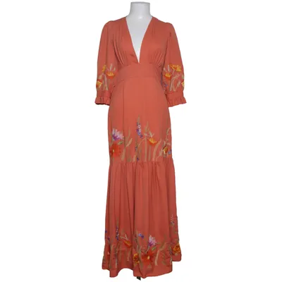 Maxi dress (Orange, Multicolored) from ASOS Polyester