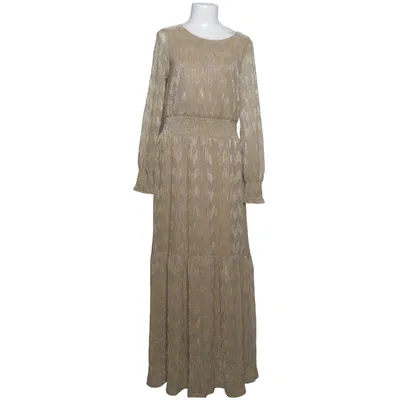 Maxikleid (Gold) von Rue de Femme Elasthan, Polyester, Viskose