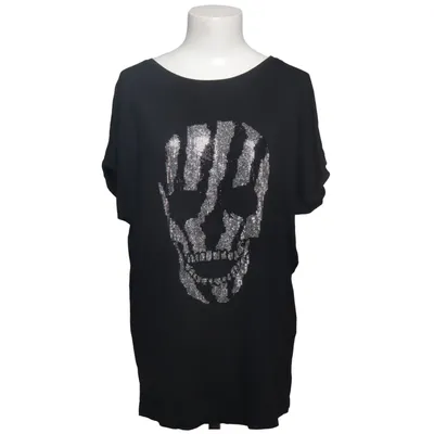 T-shirt (Black) from Foresta Bella Polyester, Viscose