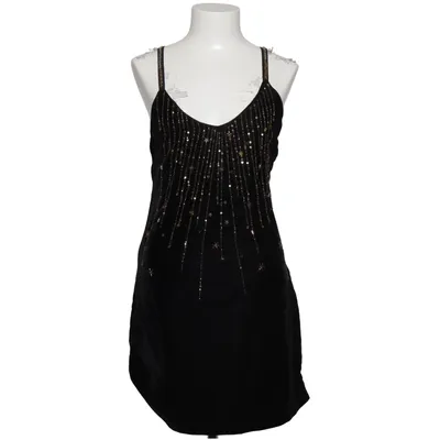 Cocktailklänning (Svart, Guldfärgad) från Clockhouse Bomull, Polyester