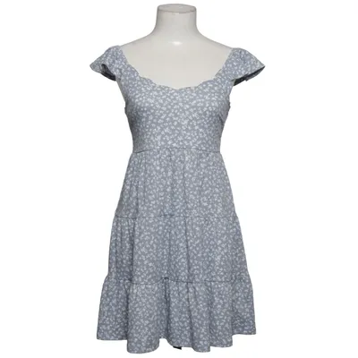 Jurk (Blauw, Wit) van Monteau Polyester, Viscose