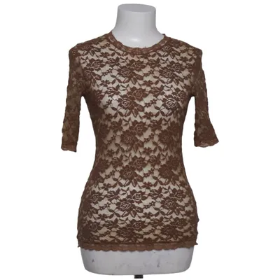 Top (Brown) from Hallhuber Donna Cotton, Elastane, Polyamide