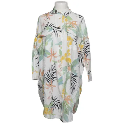 Tunic (White, Multicolored) from Zara Basic Denim