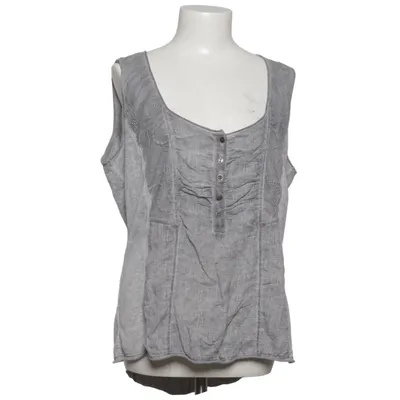 Top (Grå) fra Tredy Linned, Polyester, Viscose