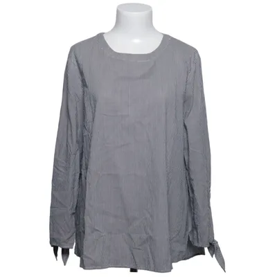 Blouse (Black, White) from Line of Oslo Cotton
