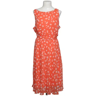 Klänning (Orange, Vit) från Ashley Brooke Polyester