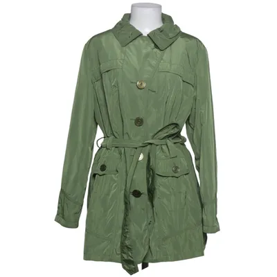 Trenchcoat (Grøn) fra Barbara Lebek Polyester