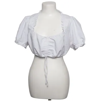 Dirndlbluse (Hvid) fra Wiesnkönig Bomuld, Polyester