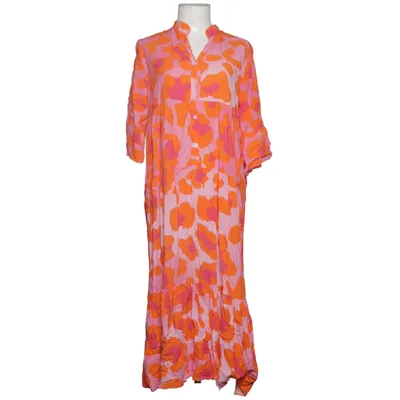Kjole (Pink, Orange, Flerfarvet) fra Janis Viscose