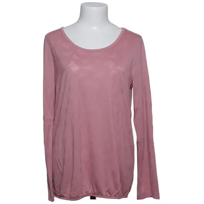 Langærmet t-shirt (Pink) fra Cheer Polyester, Viscose