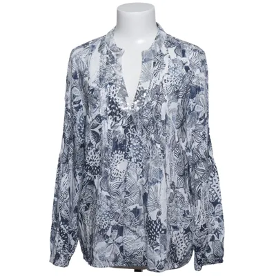 Blouse (Bleu, Blanc) de Monari Viscose