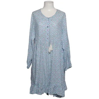 Jurk (Blauw, Wit, Meerkleurig) van Zwillingsherz Viscose