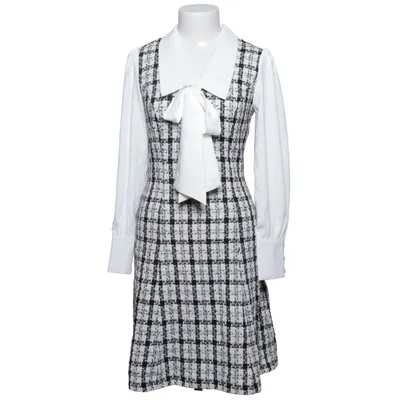 Klänning (Svart, Vit) från Lichi Bomull, Elastan, Polyester