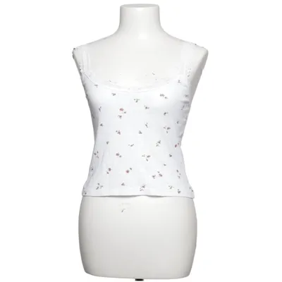 Tanktop (Wit, Rood) van Clockhouse Katoen