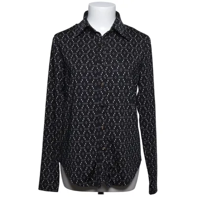 Skjorta (Svart, Vit) från By Swan Elastan, Polyester, Viskos