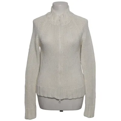 Strickjacke (Weiß) von Ichi Acryl, Wolle