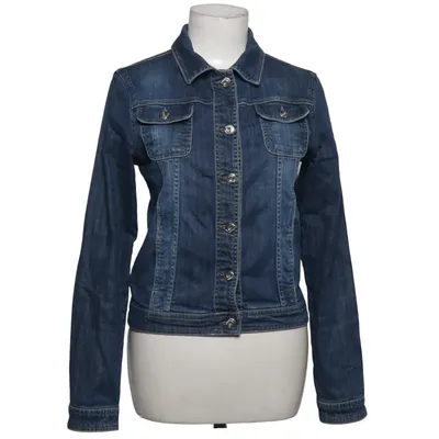 Denimjakke (Blå) fra Million X Bomuld, Elastan