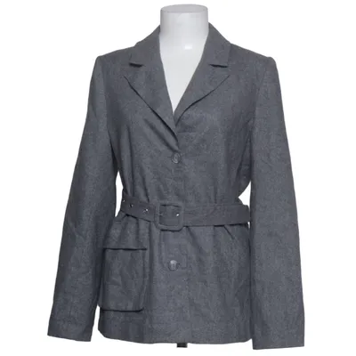 Blazer (Grijs) van Karo Kauer x NA-KD Polyester, Wol