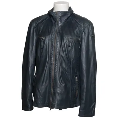 Leren jack (Blauw) van Cabrini Leer